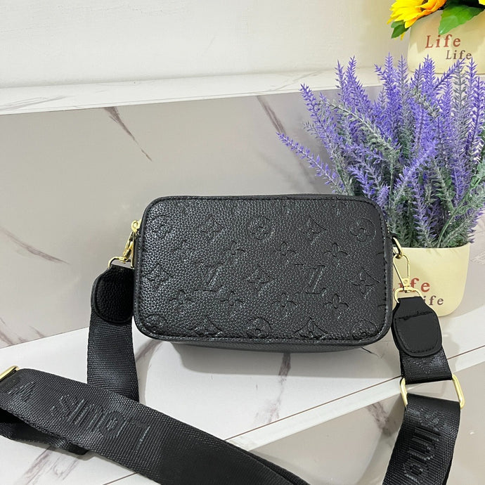 Black crossbody LV