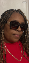 Load image into Gallery viewer, Brown CC Sunglasses
