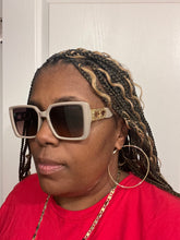 Load image into Gallery viewer, Tan CC Sunglasses
