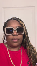 Load and play video in Gallery viewer, Tan CC Sunglasses
