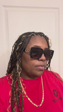 Load and play video in Gallery viewer, Brown CC Sunglasses
