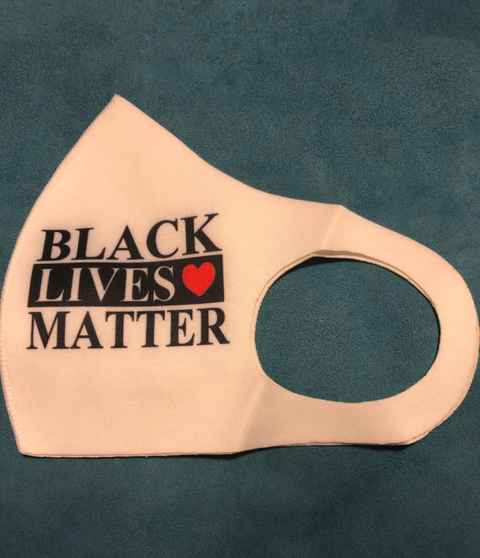 Blm white mask