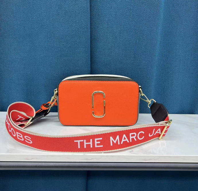 Red designer inspired purse